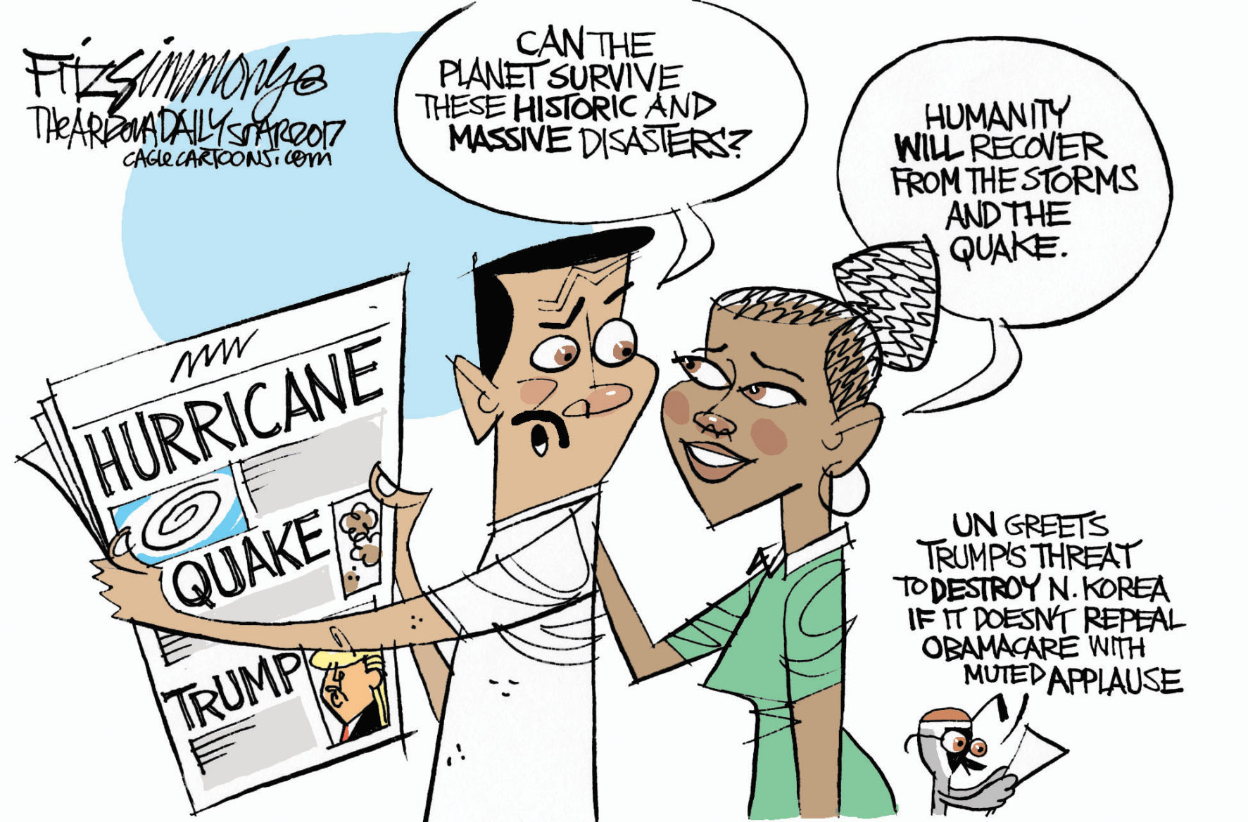 Daily Fitz Cartoon: Historic